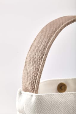 Mini Tote Bags | 9 x 7inch | Mini Tote Shopping Bag with Pocket Handle Heavy Duty Reusable thumbnail 2